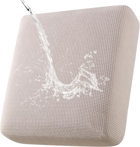 Vista 20 de Funda de cojín de cuero sintético para sofá Fuloon, fundas elásticas impermeables para sofá, funda para asiento de silla de caravana, reemplazo Negro