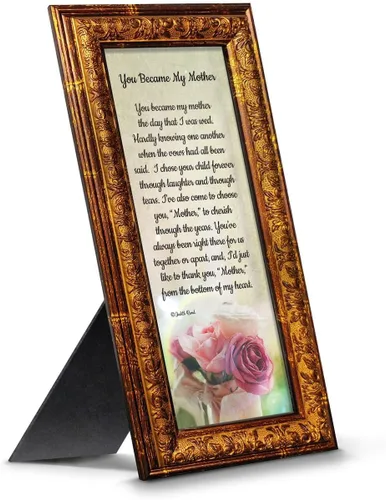 Vista 21 de Crossroads Home Décor Regalos para suegra - Regalos de nuera, You Became My Mother 7346BW