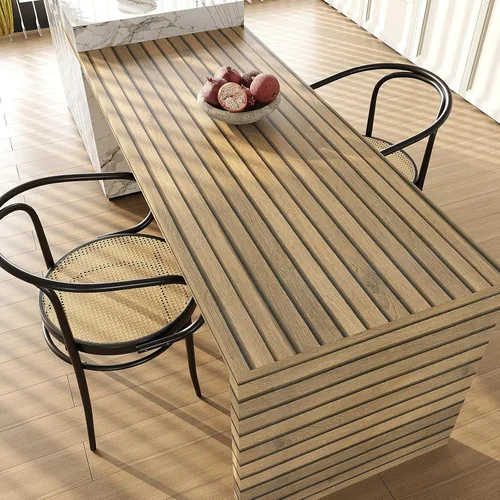 Vista 8 de VEELIKE Papel tapiz adhesivo de madera con listones para despegar y pegar de madera, para paredes, armarios, encimeras, impermeable, autoadhesivo