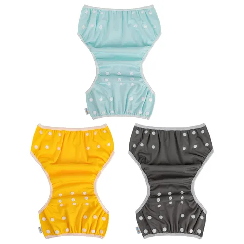 Vista 6 de Babygoal Pañales de natación neutros para bebé, ropa interior reutilizable ajustable para bebés de 0 a 26.2ft, regalos y lecciones de natación