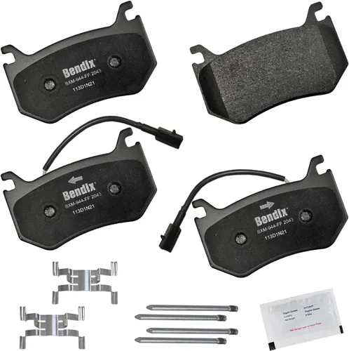 Vista 205 de Pastillas de Freno Traseras Cerámicas Bendix Priority1 CFC1510 para INFINITI QX56 2013-2011, QX80 2024-2014, Nissan Armada 2023-2017