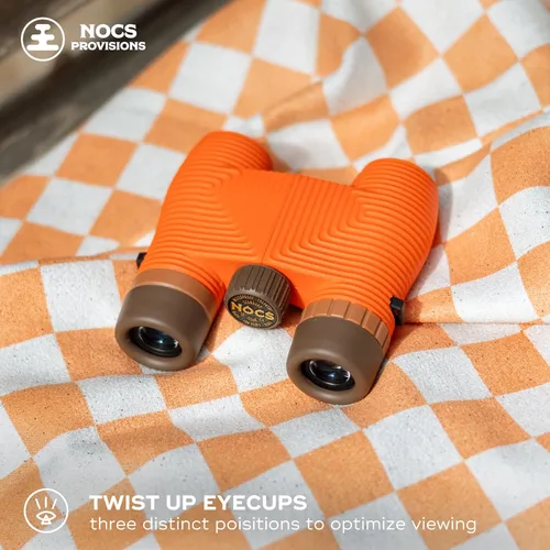 Vista 6 de Nocs Provisions Edición Estándar 8x25 Prismáticos Impermeables, 8X Magnificación, Prisma Bak4, Lentes Multicapa de Amplia Visión para Observación