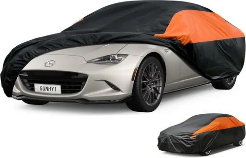 Vista 152 de GUNHYI - Funda para auto Toyota Custom Fit Toyota MR2 Spyder impermeable para todo tipo de clima, cubierta exterior ligera para el sol, UV, lluvia