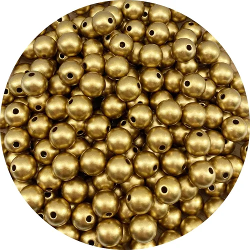 Vista 16 de 1800 cuentas de perlas de 0.157 pulgadas con agujero redondo suelto Luste Craft Beads para decoración del hogar, rellenos de jarrones, manualidades