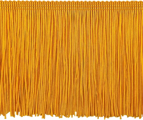 Vista 31 de Trims By The Yard Borde de flecos de cadena de 4 pulgadas, borde decorativo de flecos de poliéster, para disfraces, uniformes, decoración del hogar