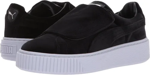 Vista 7 de Puma, zapatillas Basket Platform Core, zapatillas de moda con plataforma, para mujer
