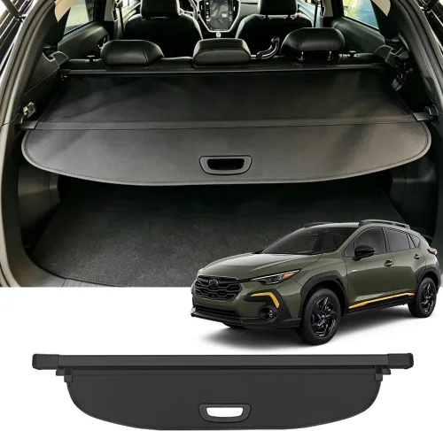 Vista 27 de Vesul, cubierta retráctil para baúl trasero compatible con Toyota RAV4 2013-2018, protector de seguridad, pantalla de privacidad para equipaje