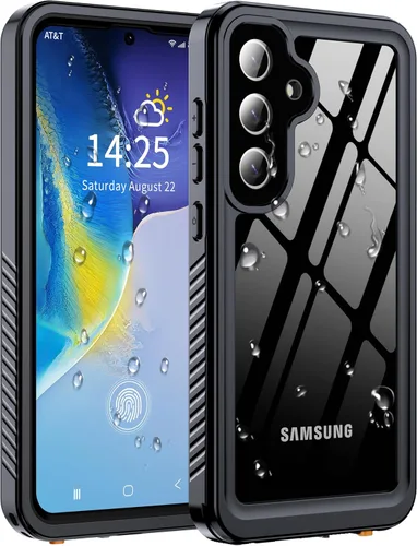 Vista 9 de Funda para Samsung Galaxy S24, impermeable IP68 con [protector de pantalla/cámara incorporado] [resistente a golpes militares de 14 pies] funda