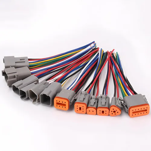 Vista 8 de Deutsch DT Conector de 6 Pines, 6 Vías, Conector Eléctrico Automotriz Impermeable, Clavija Macho y Hembra, Arnés de Cableado con Cable de 16AWG