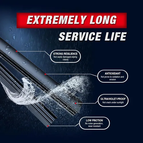 Vista 2 de 28"+20" Limpiaparabrisas frontales para Toyota Sienna 2020 2019 2018 2017 2016 2015 2014 2013 2012 2011 2010 (Juego de 2) Adaptador de gancho J/U