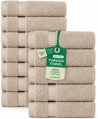 Vista 89 de Juego grande de baño tipo spa turco 40"x80", de lujo, amigable con el medio ambiente de 650 gramos, muchos colores de donde escoger Aqua