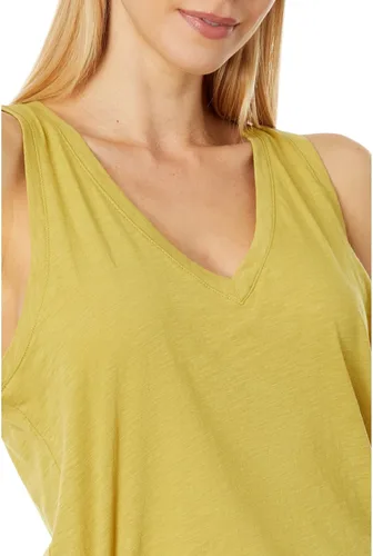 Vista 3 de Madewell Whisper - Camiseta sin mangas de algodón con cuello en V