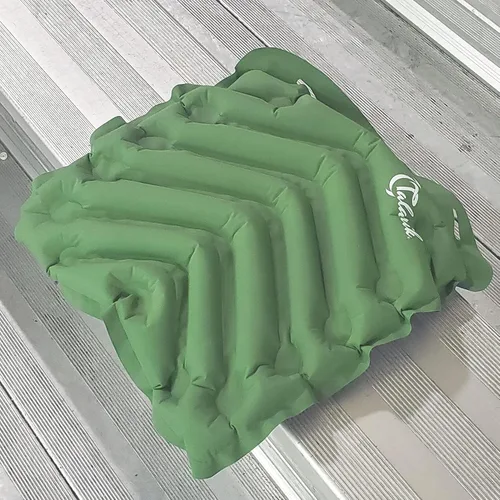 Vista 8 de Asiento de aire inflable, ligero, increíblemente cómodo, cojín de aire para exteriores, el mejor asiento de aire para campamento, asiento de estadio