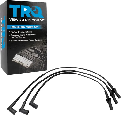 Vista 112 de TRQ Juego de cables de bujía de encendido del motor compatible con Hyundai Tucson Kia Sportage 2.7L Nrew