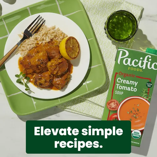 Vista 7 de Pacific Foods Sopa de tomate cremosa orgánica, 32 onzas (paquete de 12)