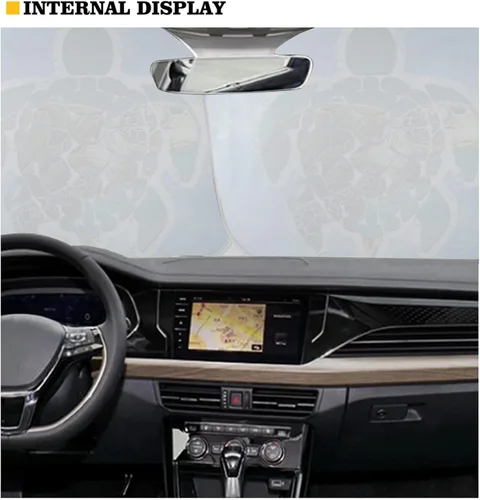 Vista 6 de Mumeson Parasol plegable para parabrisas de automóvil con estampado de ciervos, 2 piezas, visera para ventana delantera, protección contra rayos UV