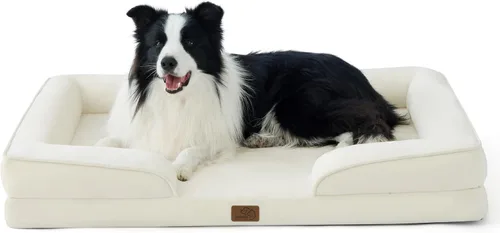 Vista 44 de Bedsure Camas ortopédicas para perros de tamaño grande - Cama impermeable para perros grandes y gatos, sofá para perros cómodo con funda extraíble