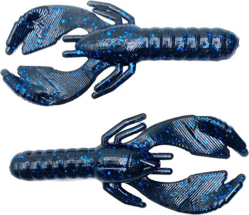 Vista 30 de Phat Pak Baits - Beasty Bug Jr Ned Rig Craw Finesse Bass Señuelo de pesca de plástico suave 20ct 2.8
