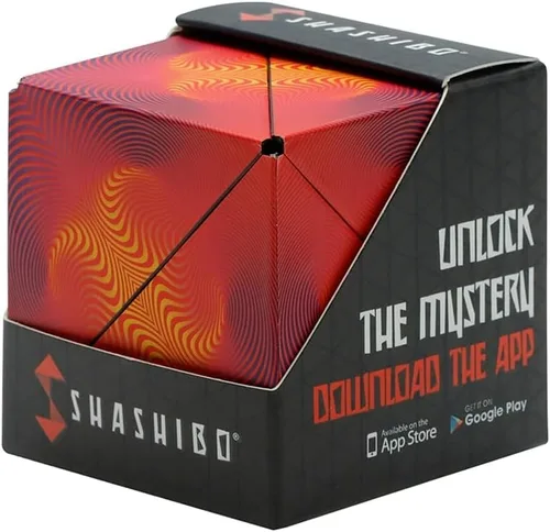 Vista 33 de Shashibo Caja de Cambio de Forma - Juguetes premiados STEM con imanes fuertes - Cubo de manipulación se transforma en más de 100 formas, regalos