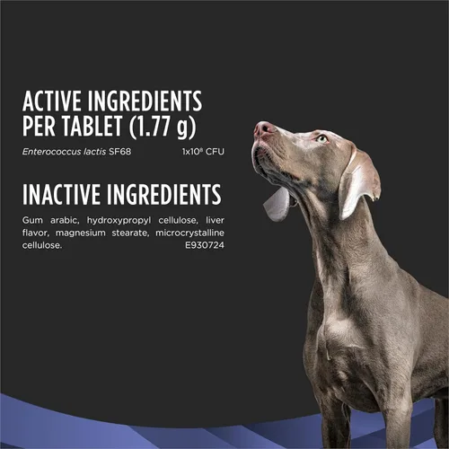 Vista 5 de Purina Pro Plan - Suplementos veterinarios FortiFlora Probióticos para perros, tabletas masticables para la salud digestiva intestinal y diarrea
