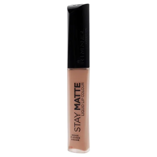 Vista 28 de Rimmel London Stay Matte Liquid Lip Color con Cobertura Completa a Prueba de Besos Impermeable Fórmula de Lápiz Labial Mate que Dura 12 Horas - 840