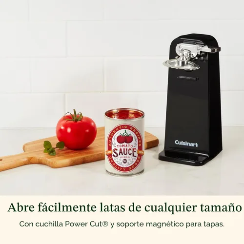 Vista 2 de Cuisinart - Abrelatas eléctrico de lujo CCO-50N