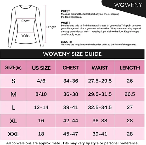 Vista 6 de WOWENY Camisas térmicas para mujer, capa base, forro polar ultra suave, manga larga, ropa interior térmica para invierno y clima frío