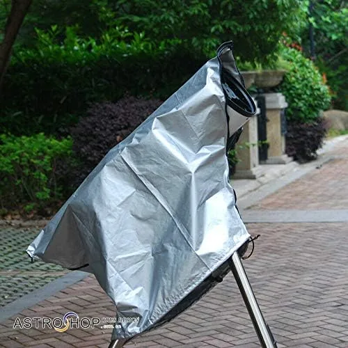 Vista 2 de Telescopio Polvo Lluvia Sunproof Sun Cover Hood Bag para Celestron Skywatcher ZEISS (100 * 75CM)