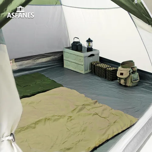 Vista 6 de ASFANES Screened Camping Tent, 3-4 Person Waterproof, Haven Tent, Backpack Double Layer Shelter, Easy Setup and Portable for Outdoor, Picnic or