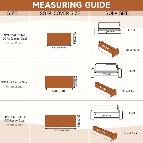 Vista 335 de VClife - Funda para sofá de 3 plazas o en forma de L, antideslizante, lavable, apta para perros, suave, protectora, que no se frisa, negro, 71 x 134