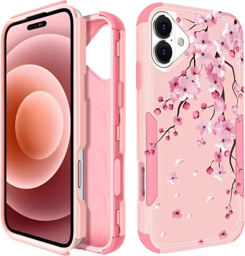Vista 149 de Funda para iPhone SE 2020/2022/3ª generación, para iPhone 8/7, funda protectora resistente con diseño de flor linda para mujeres, hombres, niñas