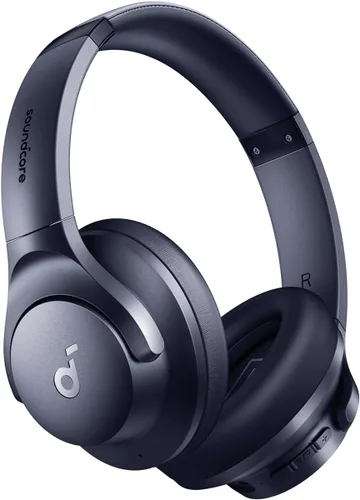 Vista 11 de Soundcore by Anker Q20i Auriculares híbridos con cancelación activa de ruido, Bluetooth inalámbrico supraaurales, 40H de reproducción prolongada