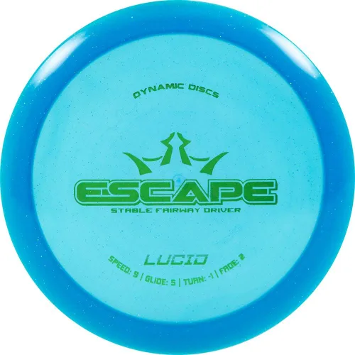 Discos dinámicos Lucid Escape Disc Golf Driver | Disco de golf estable Fairway Frisbee | 6.00 oz Plus | El color del sello puede variar