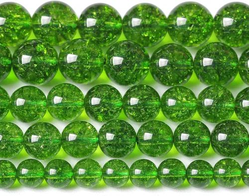 Vista 12 de 88 cuentas de piedra natural africana de piedra de sangre para hacer joyas y pulseras