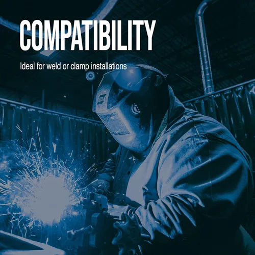 Vista 5 de Walker 36326 Tubo flexible universal de escape universal de 2.5 pulgadas de entrada (ID) 2.5 pulgadas de salida (ID)