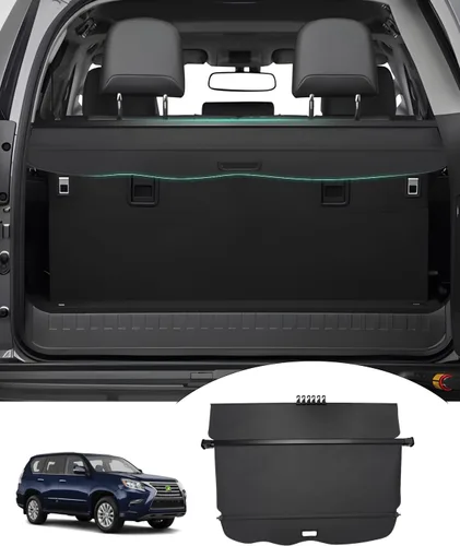 Vista 22 de Powerty Cubierta de Carga para Toyota RAV4 2019-2025 2026, Cubierta Retráctil de Maletero Cubierta de Privacidad Reemplazo para Accesorios Toyota