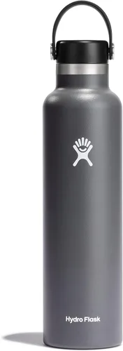 Vista 16 de Hydro Flask Botella de agua – Acero inoxidable aislado – Antiderrames, a prueba de fugas en 21 oz Tonal Trillium
