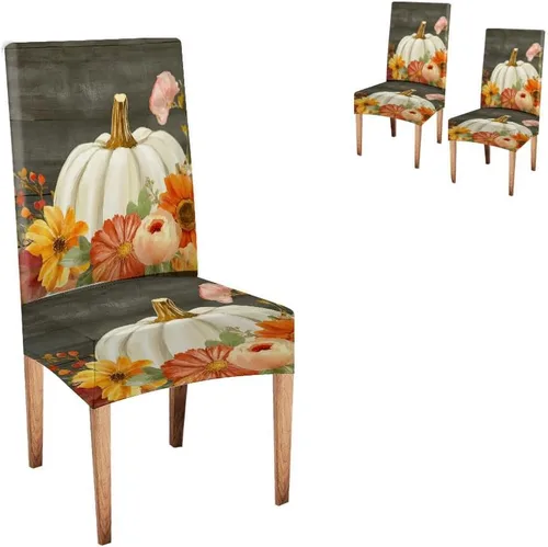 Vista 74 de CAPSCEOLL Juego de 4 fundas para sillas de comedor, color turquesa, turquesa, turquesa, turquesa, turquesa, verde azulado, fundas de asiento Parson
