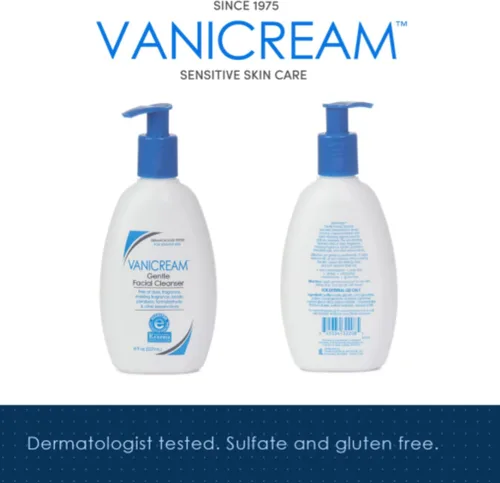 Vista 5 de Vanicream Paquete de champú + acondicionador + limpiador facial suave