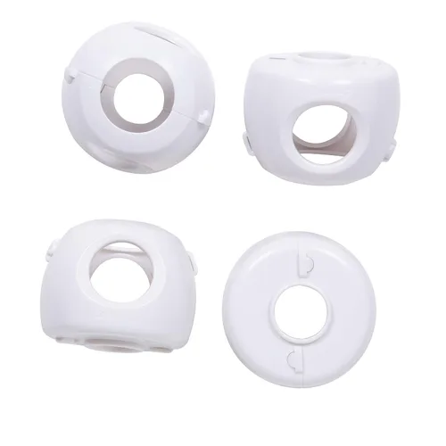 Vista 7 de Safety 1st Parent Grip - Fundas para pomos de puerta, gris/carbón, talla única (paquete de 4) y fundas para pomos de puerta con agarre para padres
