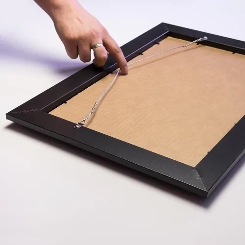 Vista 9 de Craig Frames - Marco de fotos, 2 pulgadas de ancho, opciones de color y acabado, Madera, Marrón, 16x20