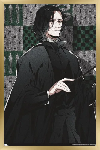 Vista 17 de Trends International The Wizarding World: Harry Potter - Póster de pared Dynasty Snape, 14.725 x 22.375 pulgadas, versión enmarcada de madera
