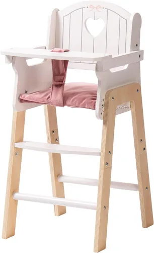 Vista 9 de [Usado] ROBOTIME Cuna de Madera para Muñecas Bebé, Cama Cuna de Muñeca para Muñecas de 18-24 Pulgadas, Juego de Cuna para Muñecas Bebé con Manta