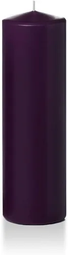 Vista 144 de yummi Velas redondas de pilar de 3 x 4 pulgadas, color verde oliva, 3 por paquete