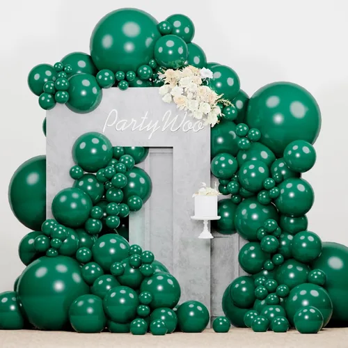 Vista 63 de PartyWoo - Globos nude de 140 piezas en diferentes tamaños de 18, 12, 10, 5 pulgadas, kit de arco de globos de color neutro y melocotón estilo boho