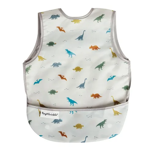 Vista 36 de Tiny Twinkle Babero a prueba de desorden para niños Babero impermeable para comer Delantal de bebé para alimentar, lavable a máquina, regalo