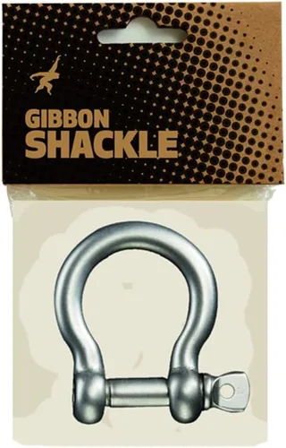 Vista 4 de Gibbon Slackline Shackle - Soporte Slackline para anclaje - Accesorio de línea floja para líneas largas y tricklines - Accesorios para tu kit