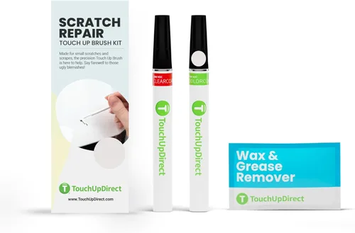 Vista 186 de TouchUpDirect 1J7 Atomic Silver Metallic Compatible con Lexus Exact Match - Aerosol de pintura de retoque - Kit esencial