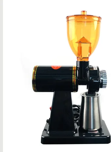 Vista 5 de Molinillo de café eléctrico de 180 W, molinillo de café expreso automático, molinillo de café automático, molinillo de café ajustable de 8