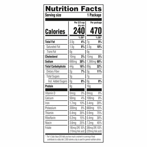 Vista 8 de Knorr Guarnición de pasta para deliciosas guarniciones rápidas de pasta Alfredo Fettuccine sin sabores artificiales, sin conservantes, sin MSG